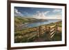 Kissing Gate on the South West Coast Path Near Crackington Haven, Cornwall, England-Adam Burton-Framed Photographic Print