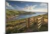 Kissing Gate on the South West Coast Path Near Crackington Haven, Cornwall, England-Adam Burton-Mounted Photographic Print