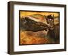 Kissing Horses I-David Drost-Framed Photographic Print