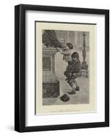 Kissing St Peter's Toe-Charles Paul Renouard-Framed Giclee Print