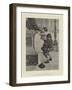 Kissing St Peter's Toe-Charles Paul Renouard-Framed Giclee Print