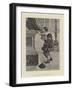 Kissing St Peter's Toe-Charles Paul Renouard-Framed Giclee Print