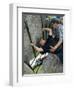 Kissing the Blarney Stone, County Cork, Munster, Eire (Republic of Ireland)-Julia Bayne-Framed Photographic Print