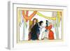 Kissing The Lady's Hand-Maud & Miska Petersham-Framed Art Print