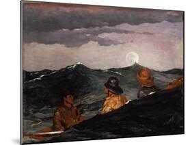 Kissing the Moon, 1904 (Oil on Canvas)-Winslow Homer-Mounted Giclee Print