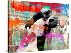 Kissing the War Goodbye 2.0-Eric Chestier-Stretched Canvas