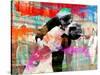 Kissing the War Goodbye 2.0-Eric Chestier-Stretched Canvas