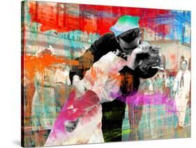 Kissing the War Goodbye 2.0-Eric Chestier-Stretched Canvas