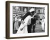 Kissing the War Goodbye in Times Square, 1945, I-Victor Jorgensen-Framed Art Print