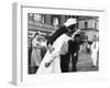 Kissing the War Goodbye in Times Square, 1945, I-Victor Jorgensen-Framed Art Print