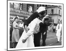 Kissing the War Goodbye in Times Square, 1945, I-Victor Jorgensen-Mounted Art Print
