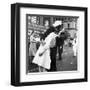 Kissing the War Goodbye in Times Square, 1945, II-Victor Jorgensen-Framed Art Print