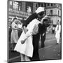 Kissing the War Goodbye in Times Square, 1945, II-Victor Jorgensen-Mounted Art Print