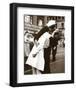Kissing the War Goodbye (Times Square, New York City,, c.1945)-Victor Jorgensen-Framed Art Print