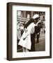 Kissing the War Goodbye (Times Square, New York City,, c.1945)-Victor Jorgensen-Framed Art Print