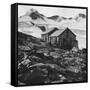 Kissinger Hut, Hohe Tauern, Austria, C1900s-Wurthle & Sons-Framed Stretched Canvas