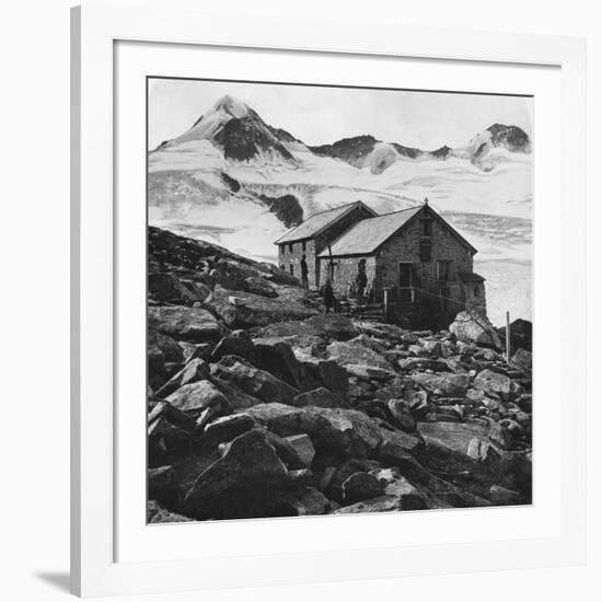 Kissinger Hut, Hohe Tauern, Austria, C1900s-Wurthle & Sons-Framed Photographic Print