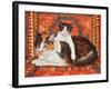 Kit-Cat-Carpet, 1995-Ditz-Framed Giclee Print