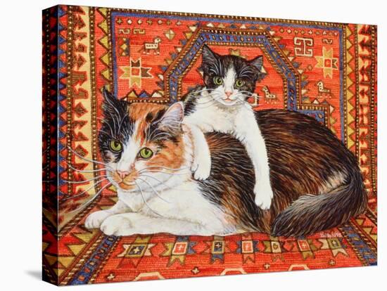 Kit-Cat-Carpet, 1995-Ditz-Stretched Canvas