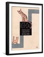 Kit Cat Resteraunt, Haymarket, London Poster 1-null-Framed Giclee Print