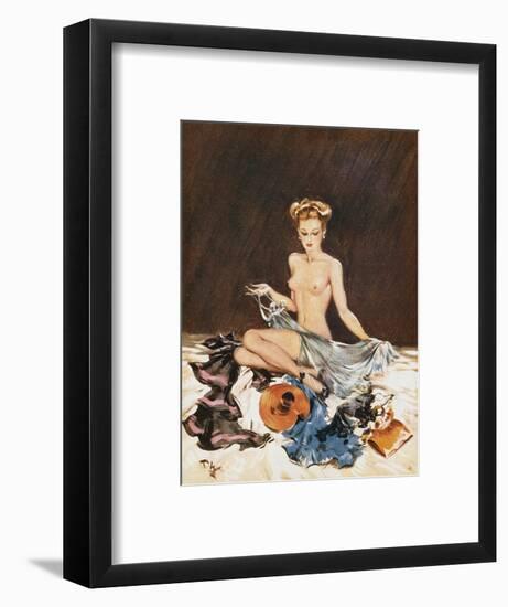 Kit Inspection-David Wright-Framed Art Print