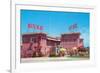 Kit Kat Vintage Motel-null-Framed Art Print