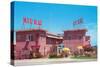 Kit Kat Vintage Motel-null-Stretched Canvas