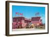 Kit Kat Vintage Motel-null-Framed Art Print