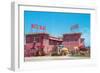 Kit Kat Vintage Motel-null-Framed Art Print