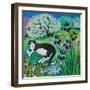 Kit's Garden,2017-Lisa Graa Jensen-Framed Giclee Print