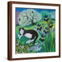 Kit's Garden,2017-Lisa Graa Jensen-Framed Giclee Print