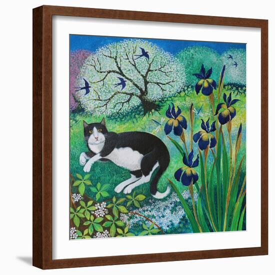 Kit's Garden,2017-Lisa Graa Jensen-Framed Giclee Print