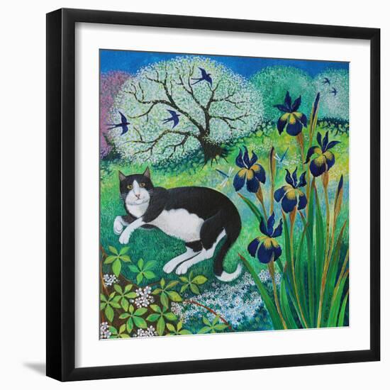 Kit's Garden,2017-Lisa Graa Jensen-Framed Giclee Print