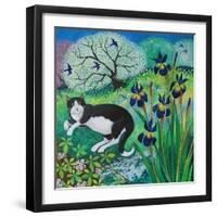 Kit's Garden,2017-Lisa Graa Jensen-Framed Premium Giclee Print