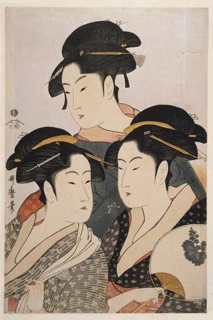 Three Beauties of the Present Day (Toji San Biji)
