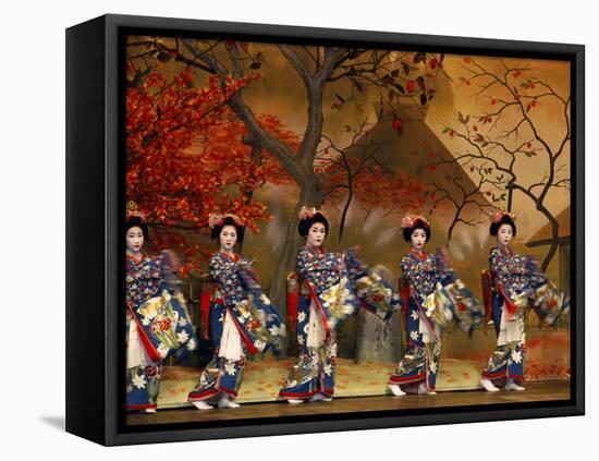 Kitano Odori Kamishichigen, Kaburenjo Hall, Japan-null-Framed Stretched Canvas