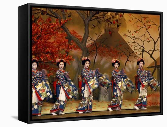 Kitano Odori Kamishichigen, Kaburenjo Hall, Japan-null-Framed Stretched Canvas