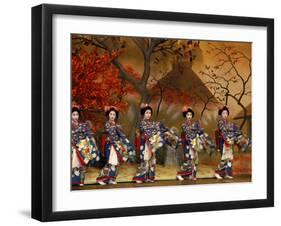 Kitano Odori Kamishichigen, Kaburenjo Hall, Japan-null-Framed Photographic Print