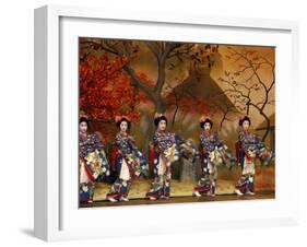 Kitano Odori Kamishichigen, Kaburenjo Hall, Japan-null-Framed Photographic Print