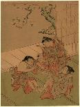 The Sakuragawa Teahouse, C.1777-Kitao Shigemasa-Giclee Print