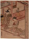 The Sakuragawa Teahouse, C.1777-Kitao Shigemasa-Giclee Print