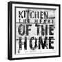 Kitchen 2 Mate-Jace Grey-Framed Art Print