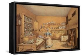 Kitchen at Langton Hall-Mary Ellen Best-Framed Stretched Canvas