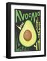 Kitchen Avocado-Ayse-Framed Art Print