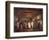 Kitchen Ball at White Sulphur Springs in Virginia, 1838-Christophe Huet-Framed Giclee Print