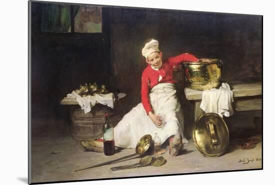 Kitchen-Boy, 1893-Joseph Bail-Mounted Giclee Print