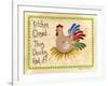 Kitchen Closed...Chicken-Debbie McMaster-Framed Giclee Print