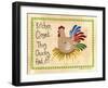 Kitchen Closed...Chicken-Debbie McMaster-Framed Giclee Print