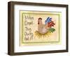 Kitchen Closed...Chicken-Debbie McMaster-Framed Giclee Print