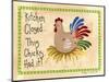 Kitchen Closed...Chicken-Debbie McMaster-Mounted Giclee Print